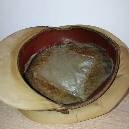 Military cap used, 1950s-60s, lower officer, summer