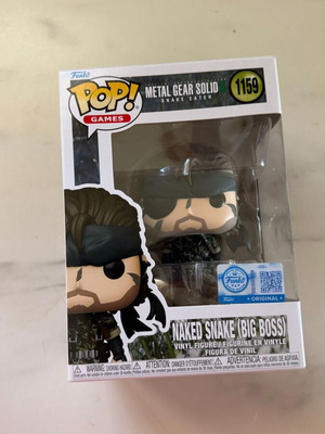 Funko Pop! Games Naked Snake 1159 Special Edition new