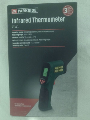 Инфрачервен термометър нов