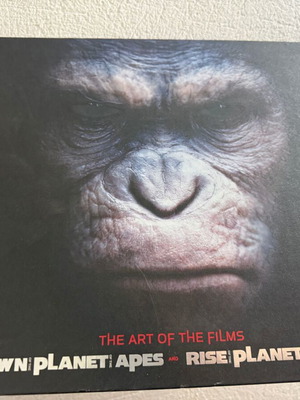 Dawn of the Planet of the Apes Art of the Films book used