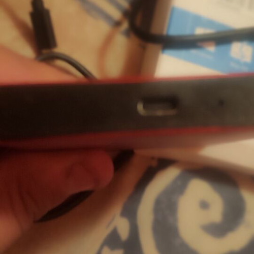 KPAN External Hard Drive 320 GB, red aluminum USB 3.0