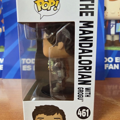 Funko Pop Star Wars The Mandalorian with Grogu new figure