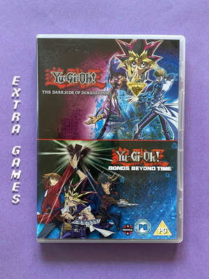 Yu-Gi-Oh! The Dark Side of Dimensions & Bonds Beyond Time 2- филмов DVD като ново