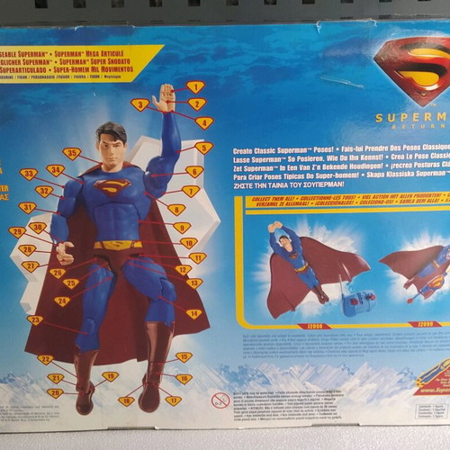 Φιγούρα Superman Returns 2006 Mattel Καινούργια σφραγισμένη