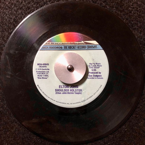 Elton John Sorry Seems To Be The Hardest Word 7" vinyl single used, pop