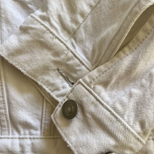 COS Denim Jacket, oversized, white
