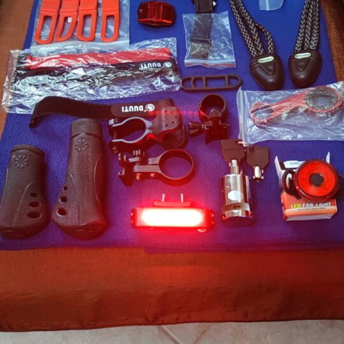 24 BICYCLE ITEMS