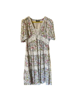 Twinset Mid-Length Floral Dress Like New, Size Large