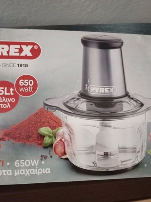 Pyrex Multi με διπλά μαχαίρια ελάχιστα χρησιμοποιημένο