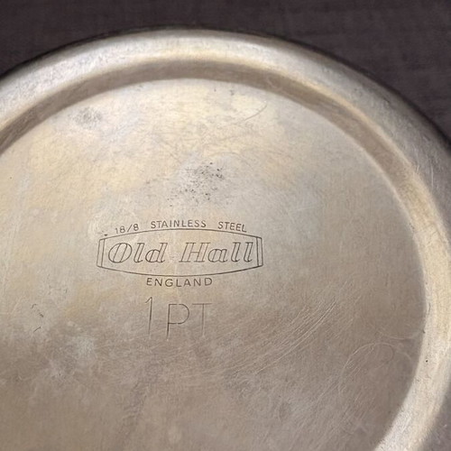 Old Hall τσαγιέρα από ανοξείδωτο ατσάλι 1 pint μεταχειρισμένη, σχεδιασμός Robert Welch