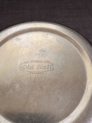 Old Hall τσαγιέρα από ανοξείδωτο ατσάλι 1 pint μεταχειρισμένη, σχεδιασμός Robert Welch