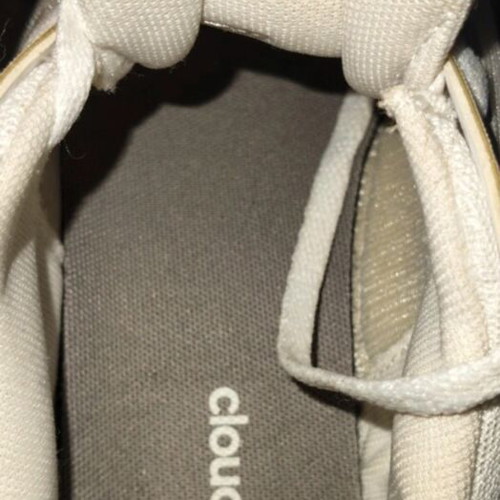 Adidas Galaxy 5 white athletic shoes like new