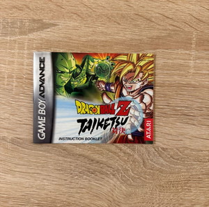 DRAGONBALL Z TAIKETSU GBA MANUAL