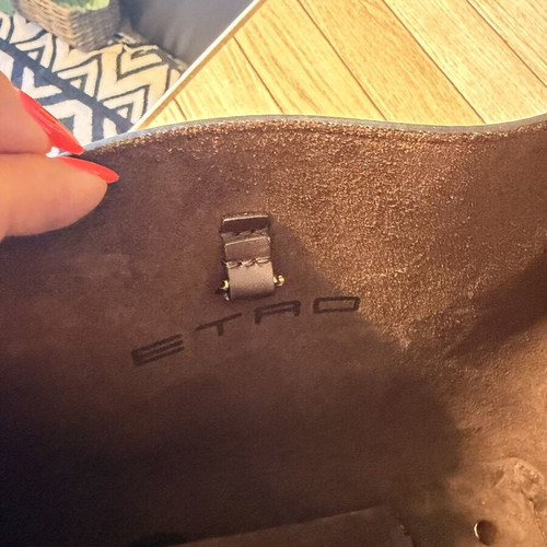 Etro shoulder bag brand new, brown