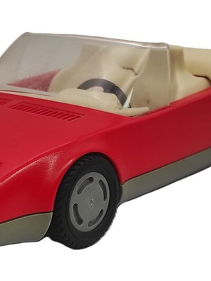 Playmobil Κόκκινο Σπορ Αυτοκίνητο Καμπριολέ 3708 μεταχειρισμένο, vintage 1987 Geobra