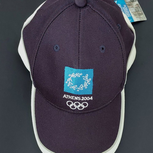 Athens 2004 Olympic Games collectible jockey cap, new with tag