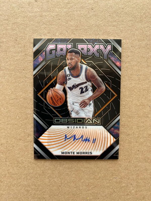 Panini Obsidian Monte Morris /50 autograph Olympiacos σαν καινούργιο