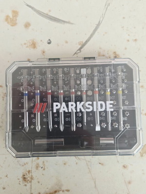 Parkside screwdriver bit set new with various tips