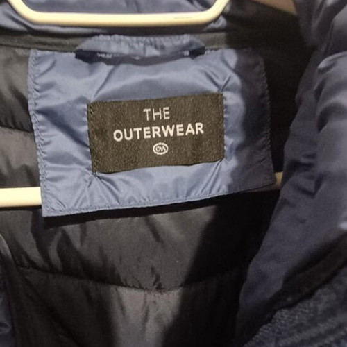 C&A Thin Down Jacket like new, size M-L, blue
