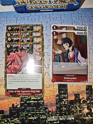 One Piece red card pack of 6