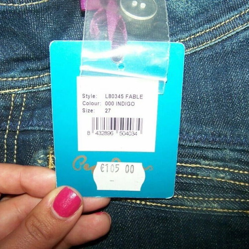 Pepe Jeans London Vintage Capri Cropped Denim Size 27 Brand New