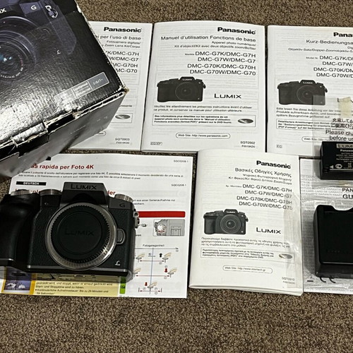 Panasonic Lumix DMC-G7 Body camera used
