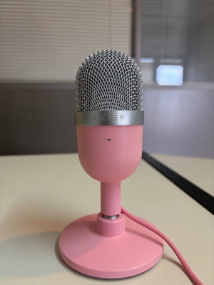 Razer Seiren Mini USB μικρόφωνο μεταχειρισμένο, Quartz Pink