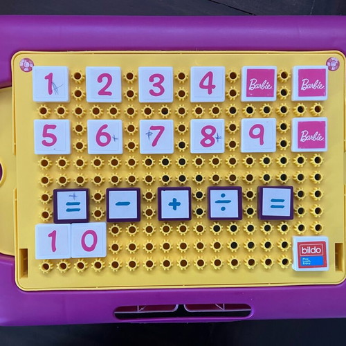 Barbie Kids Desk like new for Drawing and Math