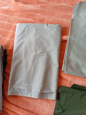 Fabric for Shirts new, pack of two cotton pieces with lining gift