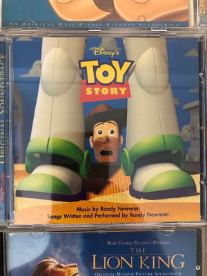 Toy Story CD оригинален саундтрак като нов Disney филм CD