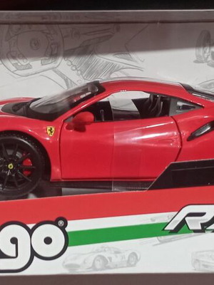 Burago Ferrari 488 Pista 1/24 μεταλλική μινιατούρα καινούργια