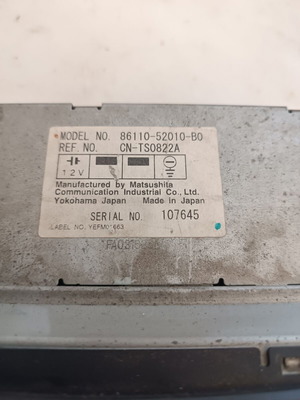 Ράδιο-CD για Toyota Yaris '99-'03 σαν καινούργιο, κωδικός 86110-52010
