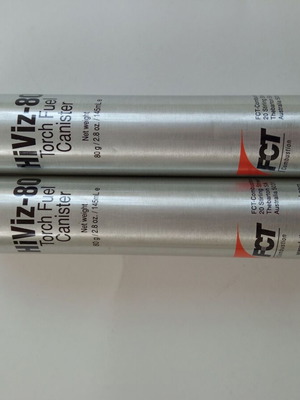 Authentic replacement canisters for Athens 2004 Olympic Torch like new, two pieces