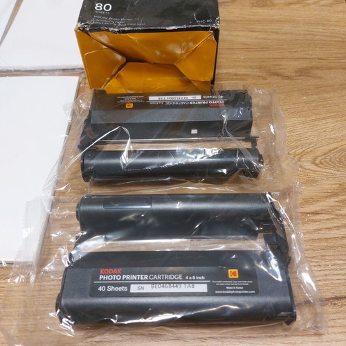Kodak PHC-80 Photo Printer Cartridge and Paper Set new
