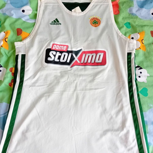 Panathinaikos Basketball Reversible Training Jersey adidas 2019 New Size 2XL