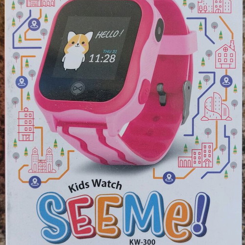 Forever See Me KW-300 Kids Smartwatch, new, pink