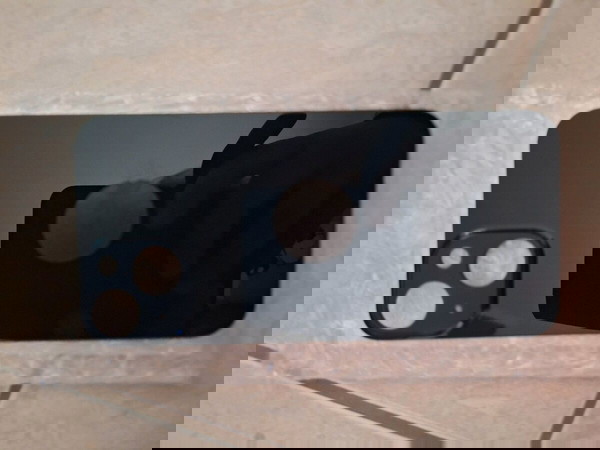 Καπάκι Μπαταρίας Bigger Hole Μαύρο για iPhone 13.