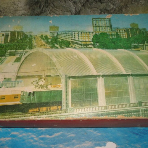 Vero Vintage Model Kit Bahnhofshalle 5830 Used, DDR TT Scale Train Station