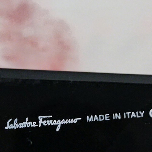 Salvatore Ferragamo sunglasses like new, black