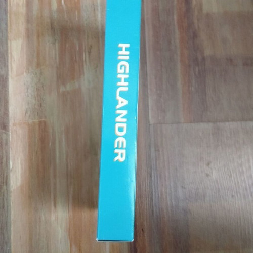 Highlander VHS tape used, adventure sci-fi with subtitles