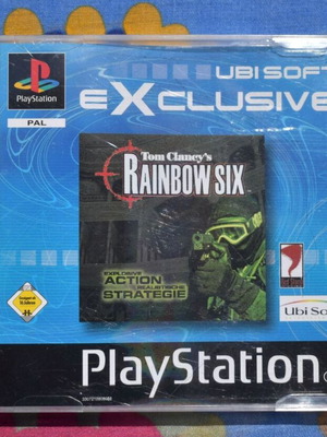 Rainbow Six PlayStation (PS1) like new, tactical shooter, German language