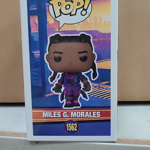 Funko Pop Miles Morales Spiderman 9500pcs Limited #1562 like new