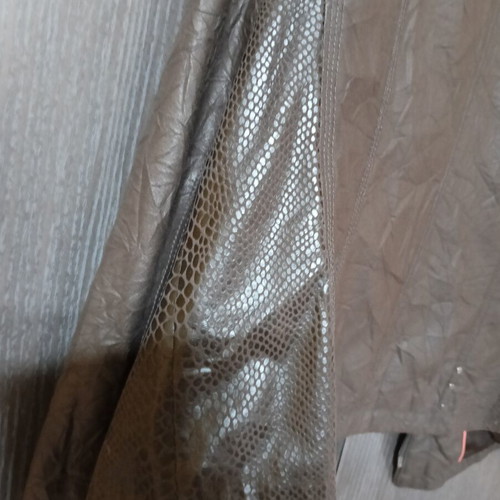 Bonita faux leather jacket size 44 like new, brown