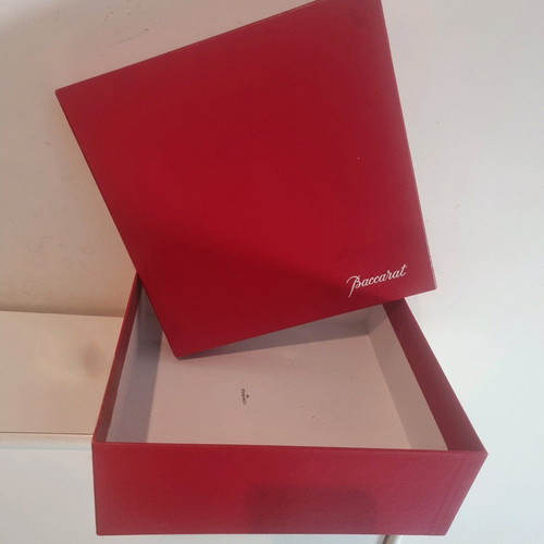Baccarat packaging box like new