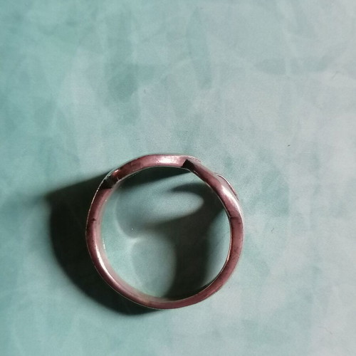 Silver 925 ring with Aries zodiac symbol new no 53 (US 6.6)
