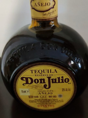 Don Julio Anejo 2006 collectible tequila sealed like new