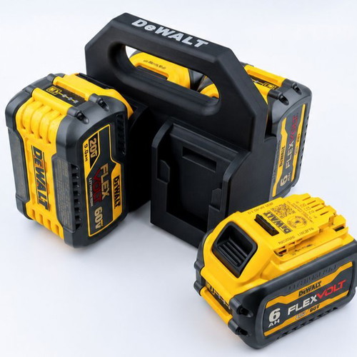 Dewalt 3D Printed Battery Holder for 4 Slots, new