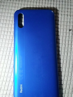 Xiaomi Redmi 9a back cover used, blue