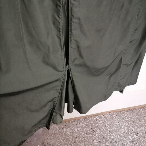 Unisex Fabric Trench Coat like new, cypress green, size M 38