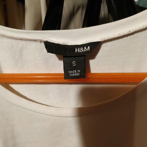 H&M T-shirt size S like new, white
